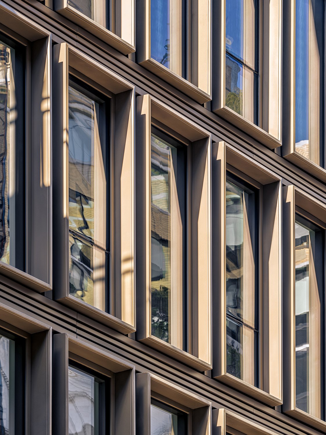 Bronze window surrounds