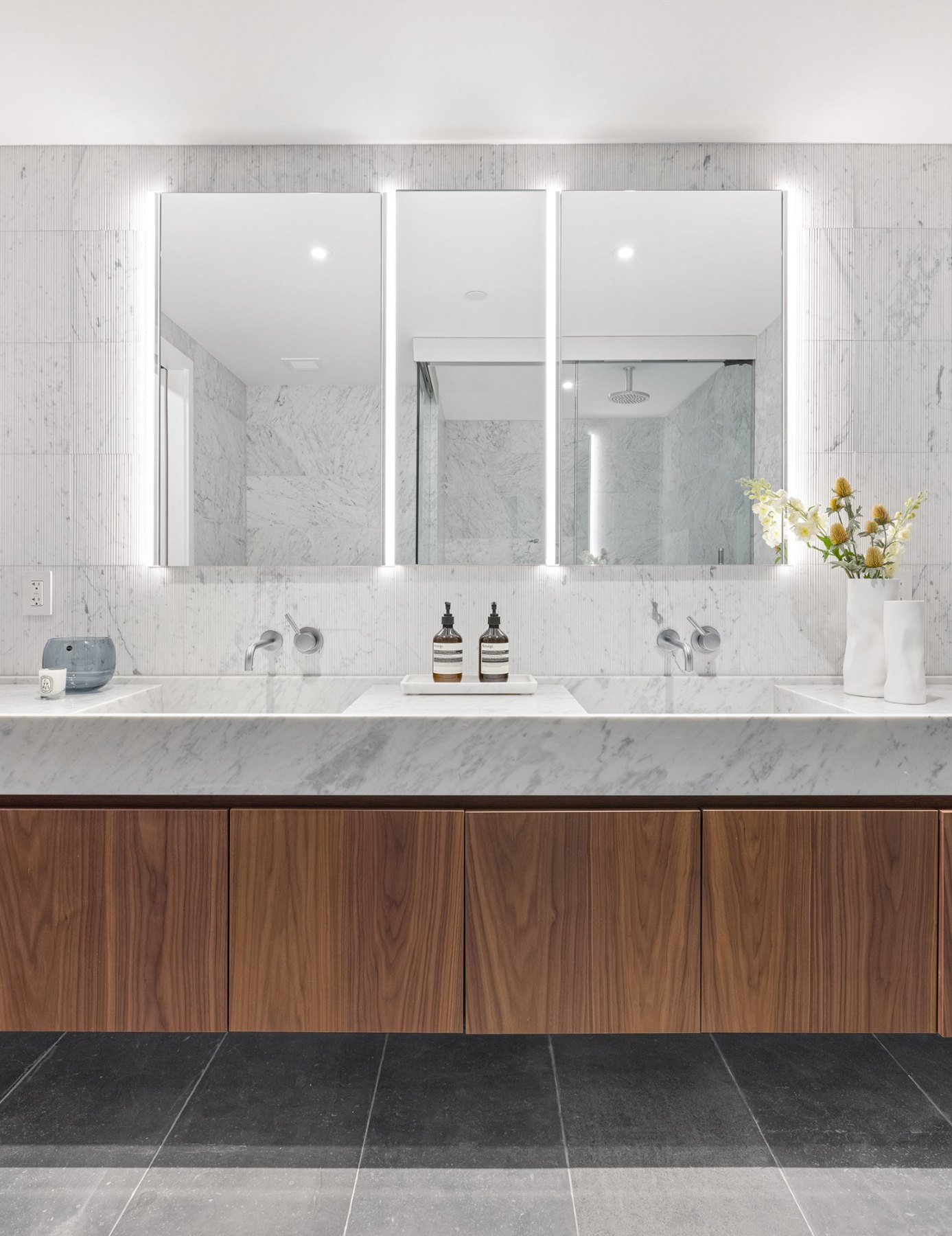 Primary bath vanity