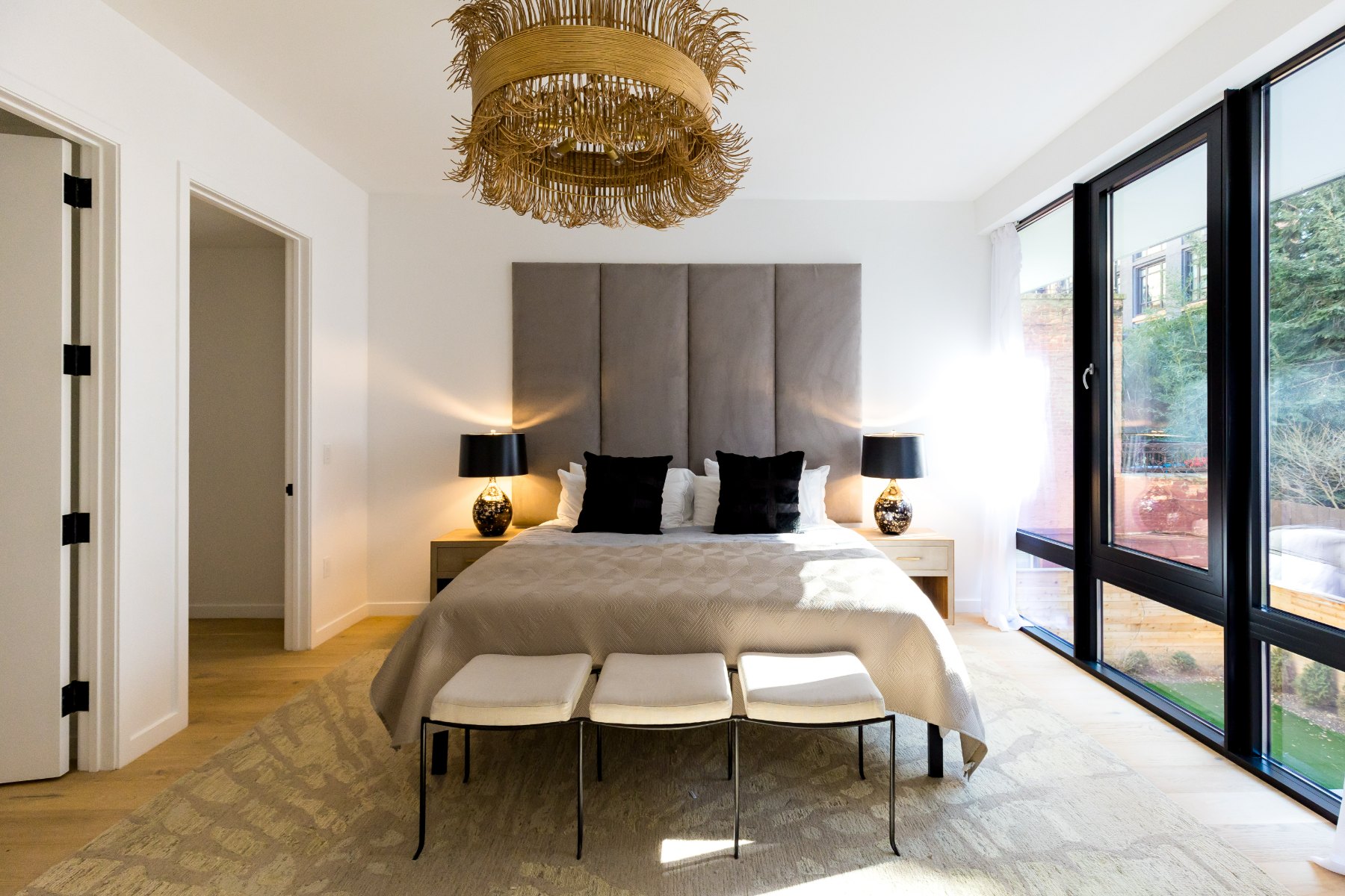Garden bedroom
