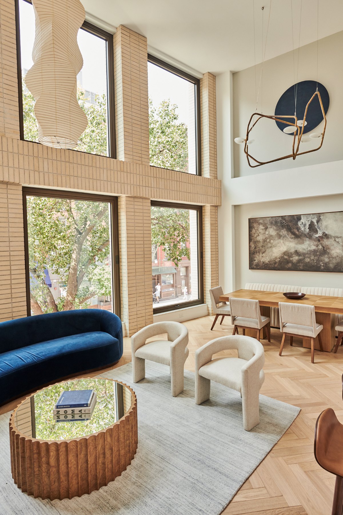 Double-height great room