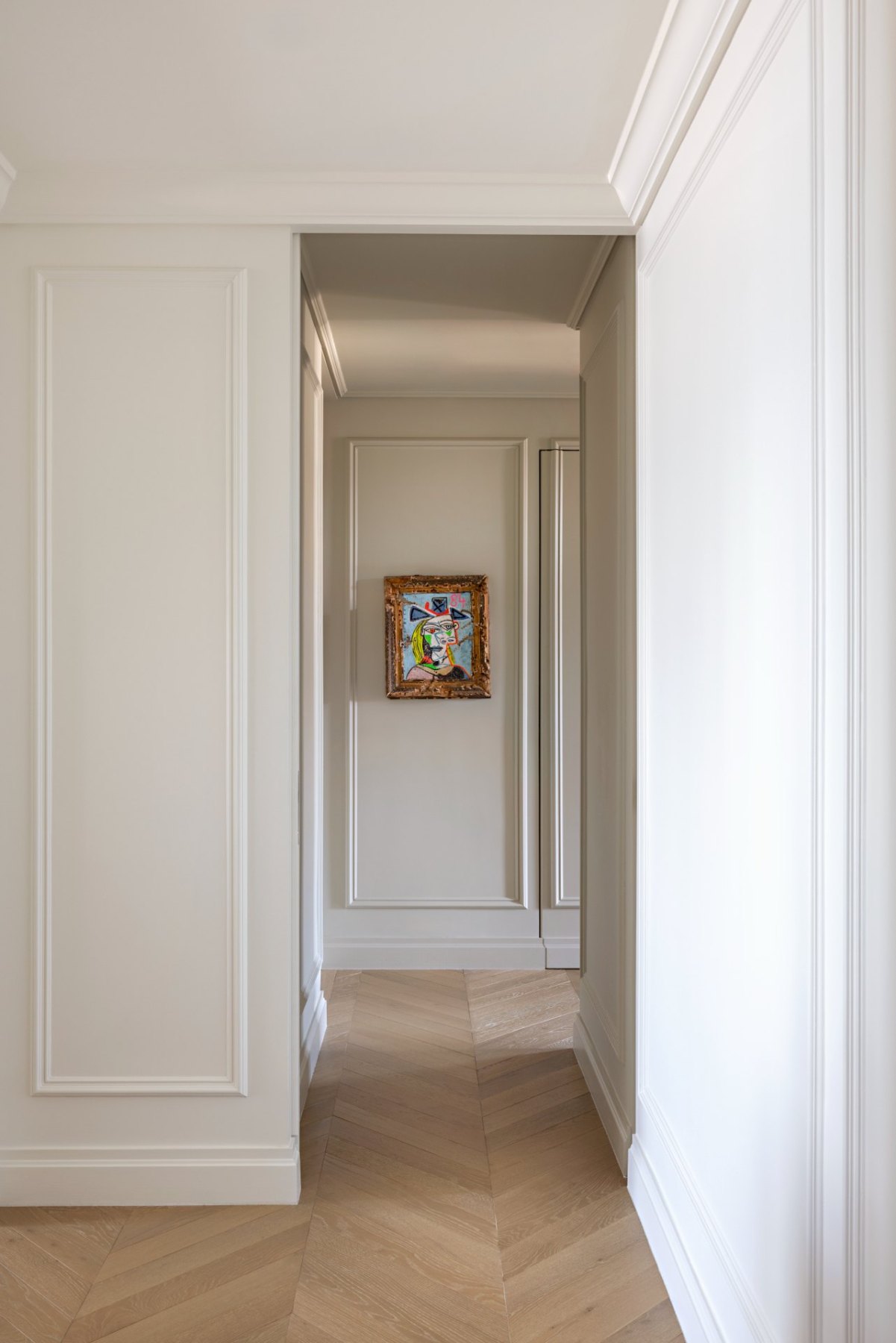Paneled hall