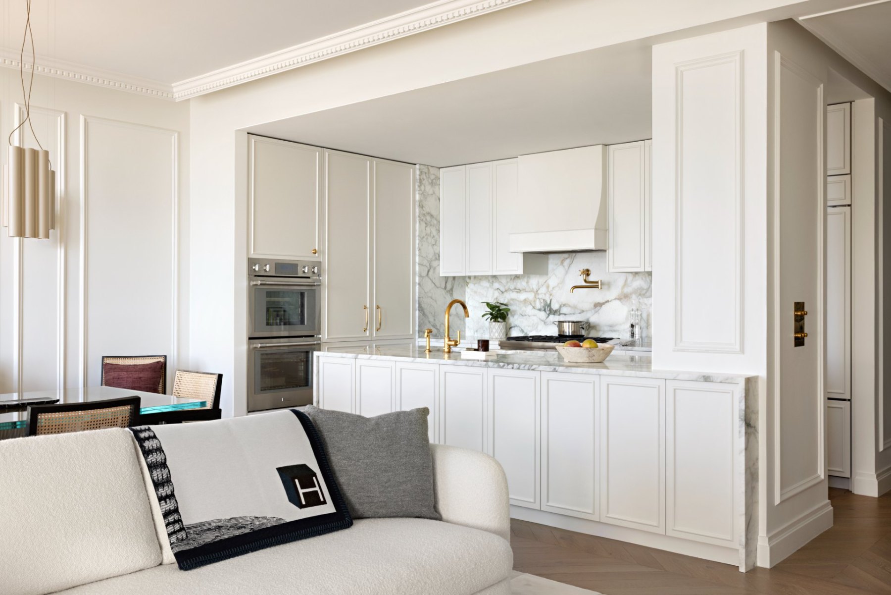 Kitchen from the living room