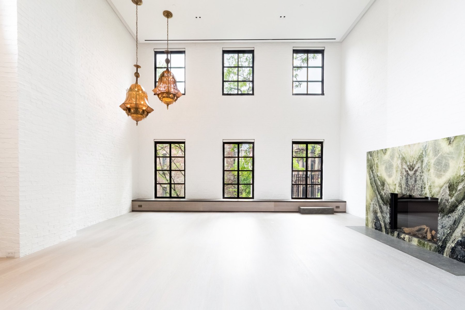 Double-height great room