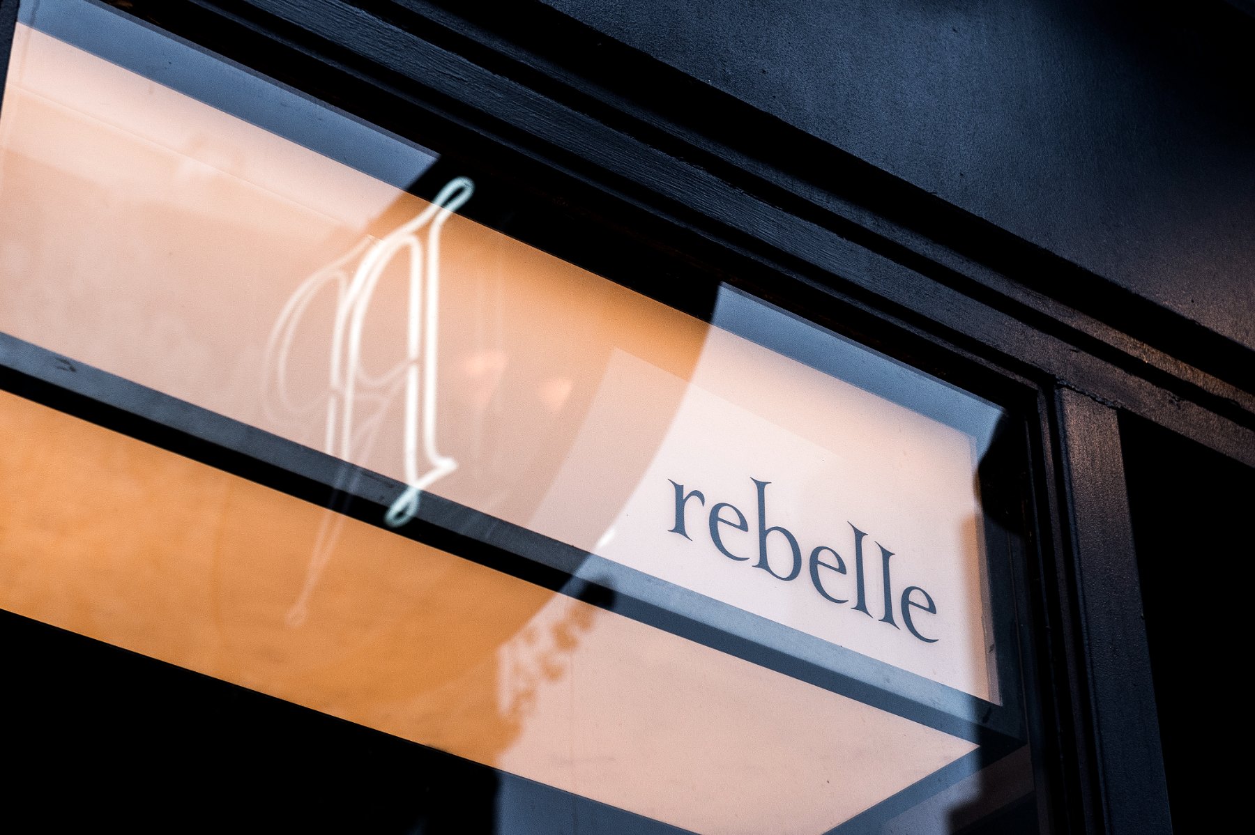 Storefront sign