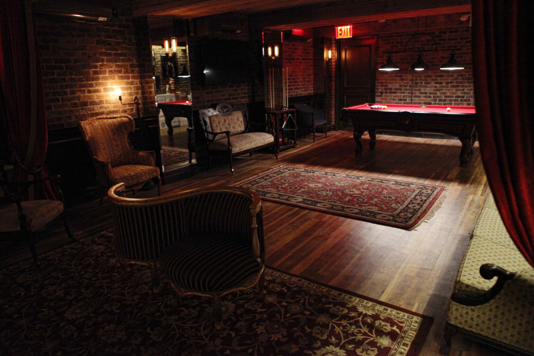 Downstairs lounge