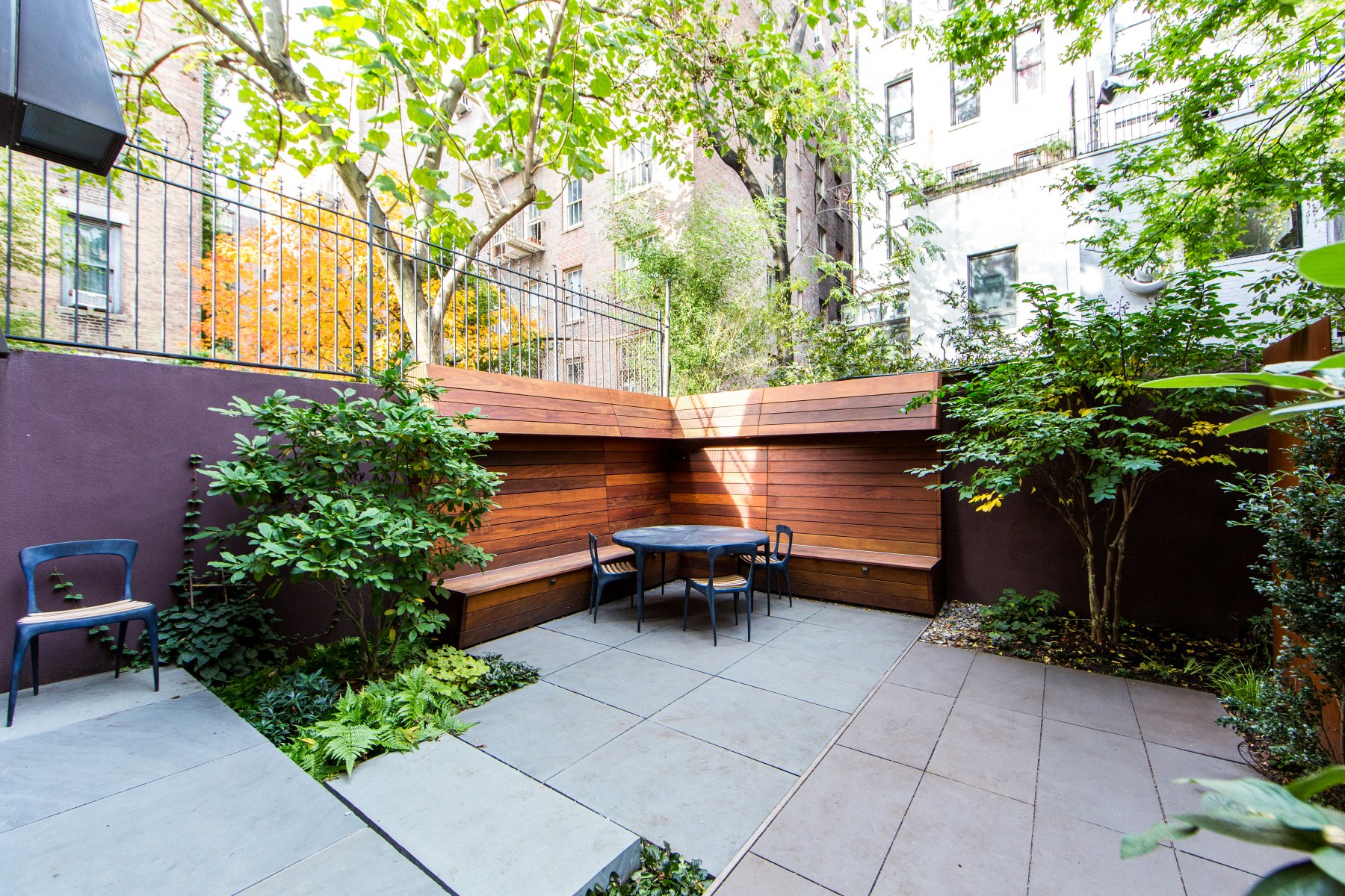 Rear garden